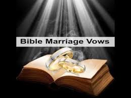 biblical marriage vows