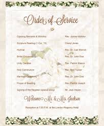 christian order of wedding ceremony