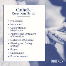 simple christian wedding ceremony outline