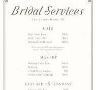 wedding hair and makeup prices