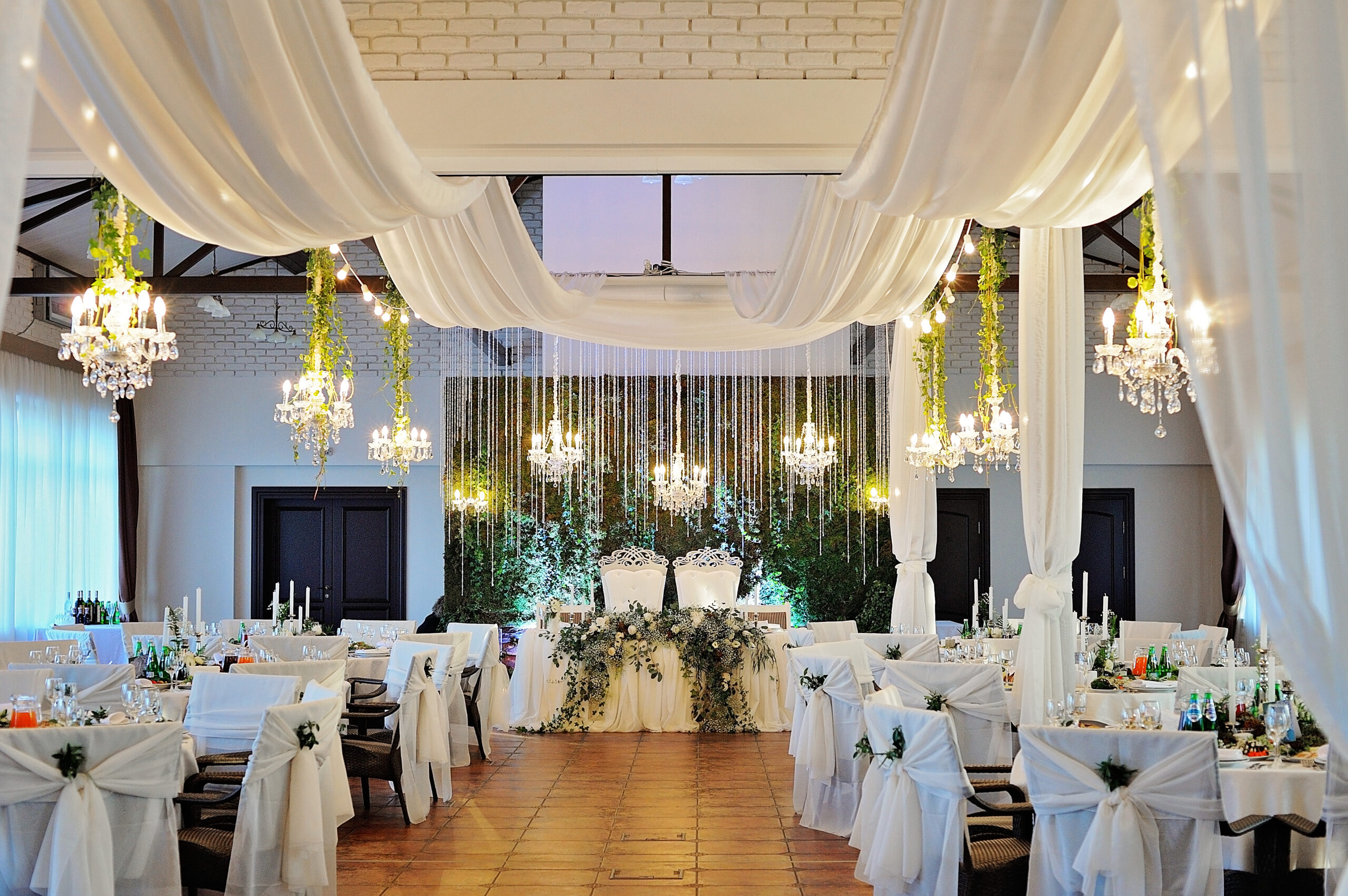 wedding venue decoration hire