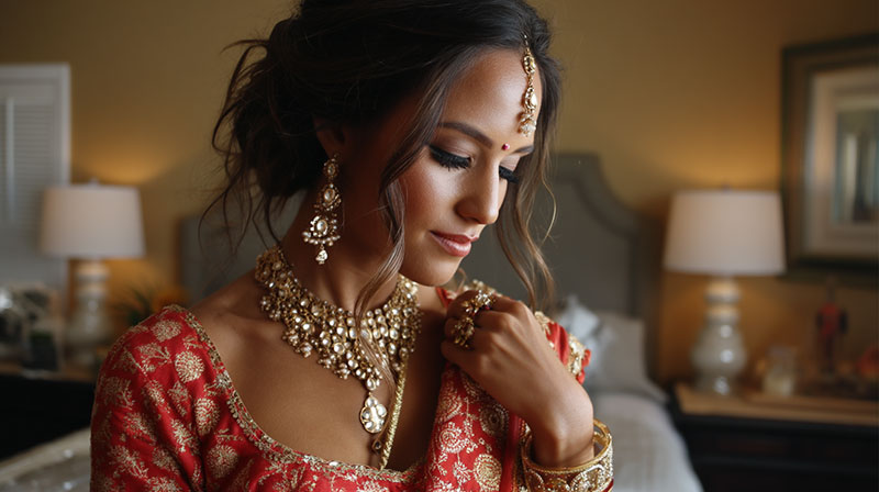 asian wedding makeup