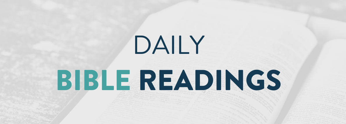 reading for today bible