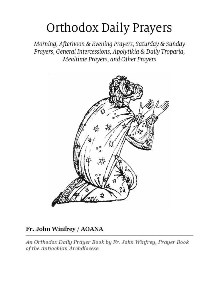 orthodox evening prayers