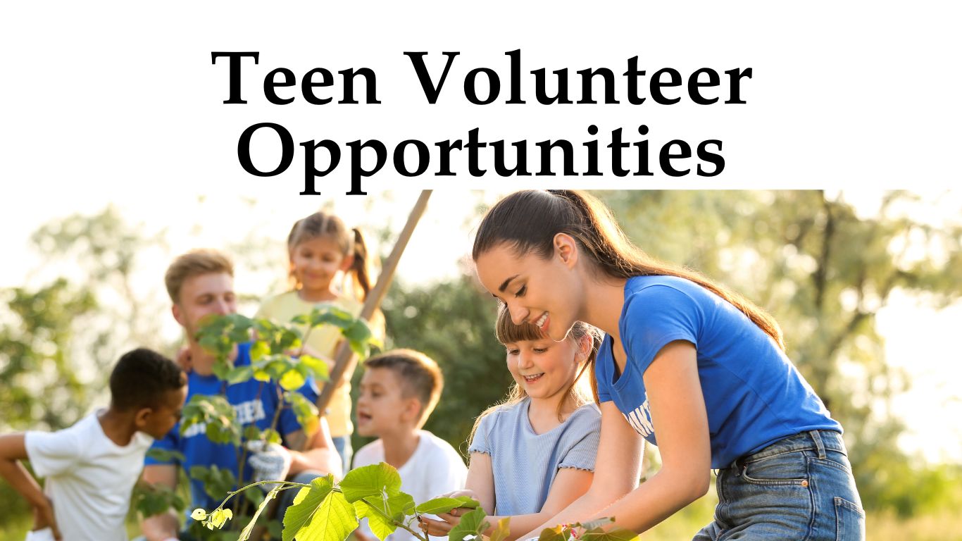 volunteer opportunities for teens near me