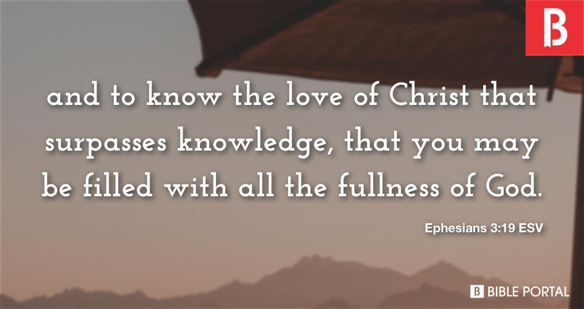 ephesians 3 19