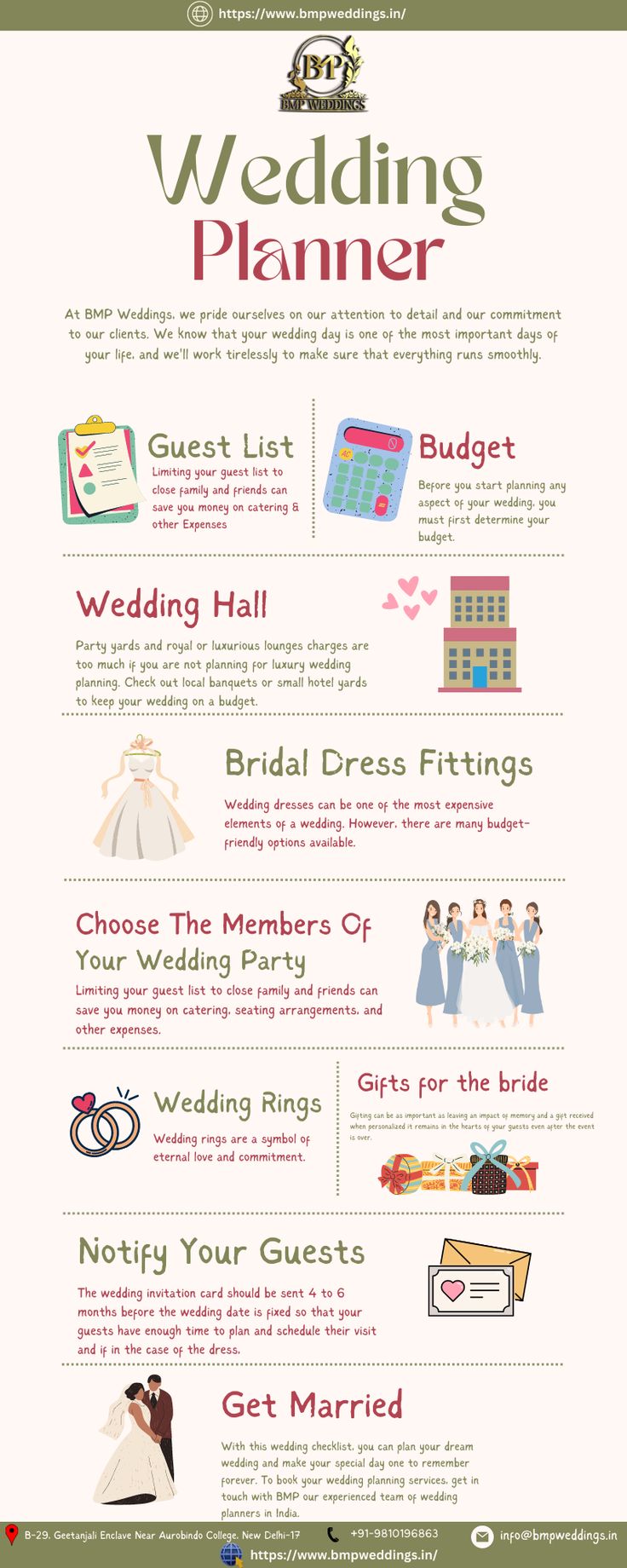 wedding planning services