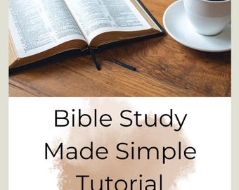 new christian bible study