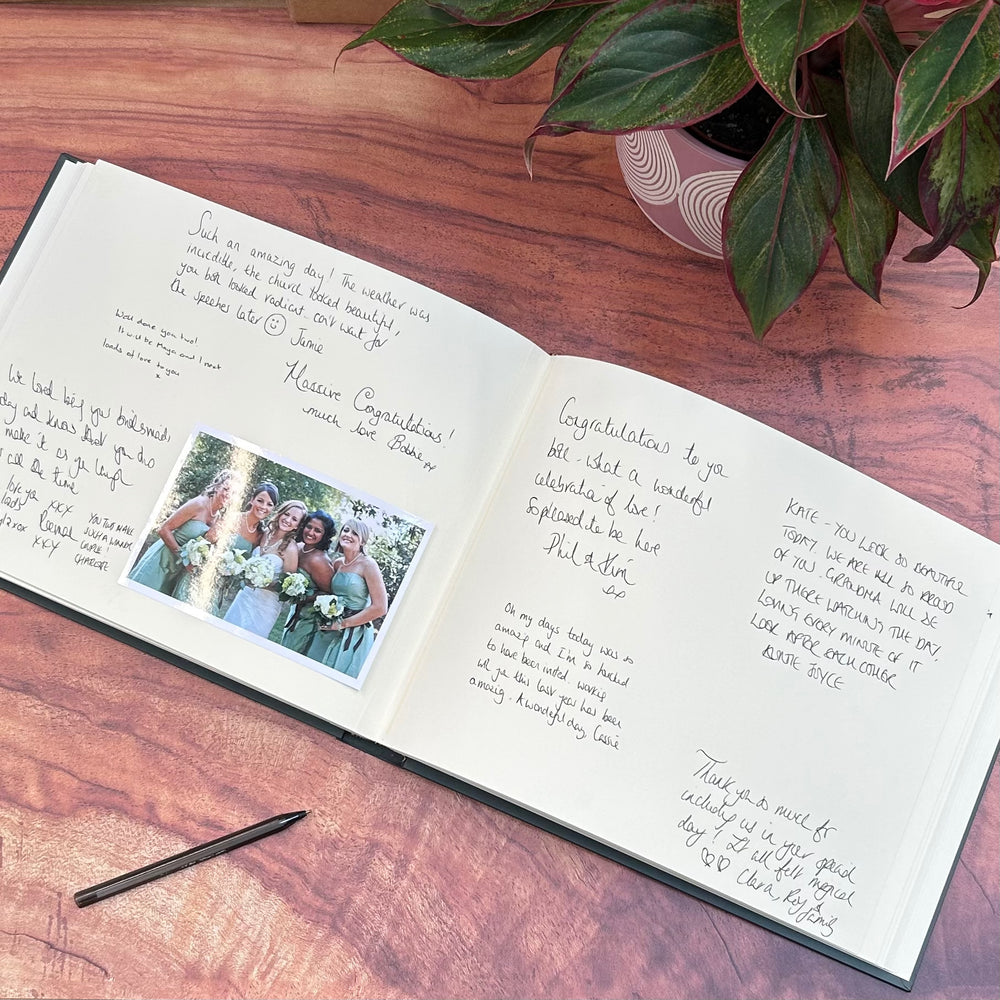 wedding guest book