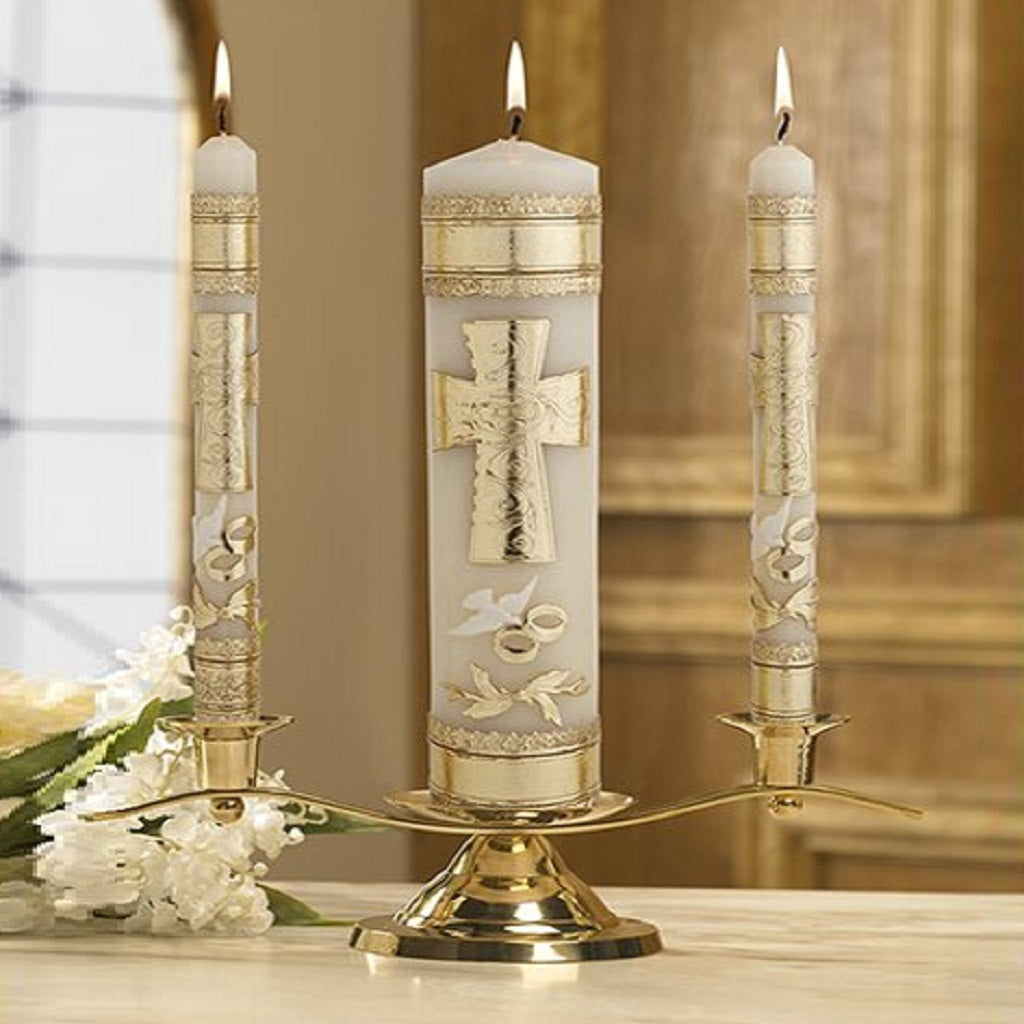 catholic wedding candle