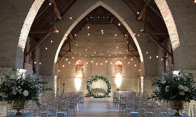 wedding venues with church on site